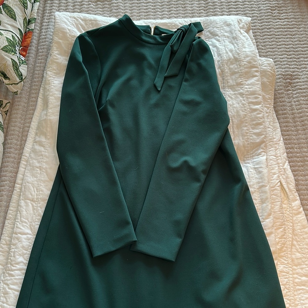 Hunter green dress